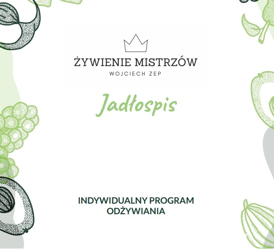 Darmowy jadłospis 1800 kcal